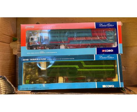  Sale Item:    2 CORGI LIVESTOCK LORRIES   Vat Status:   No Vat   Buyers Premium:  This lot is subject to a Buyers Premium of