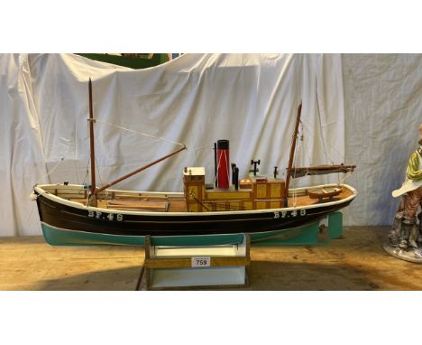  Sale Item:    MODEL BANFF FISHING BOAT   Vat Status:   No Vat   Buyers Premium:  This lot is subject to a Buyers Premium of 