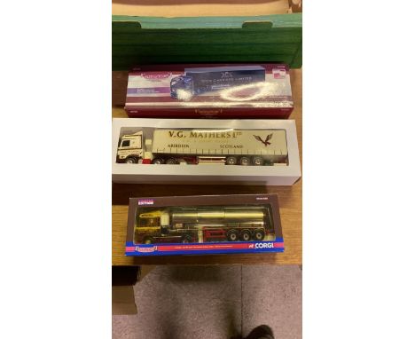  Sale Item:    BOX 3 MODEL LORRIES (CORGI &amp; ELIGOR)  Vat Status:   No Vat   Buyers Premium:  This lot is subject to a Buy