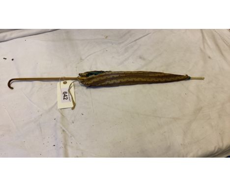  Sale Item:    VINTAGE PARASOL (AF)   Vat Status:   No Vat   Buyers Premium:  This lot is subject to a Buyers Premium of 15% 
