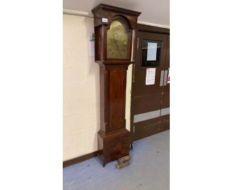  Sale Item:    G F CLOCK BRASS DIAL W BROWNLIE HAMILTON (AF)  Vat Status:   No Vat   Buyers Premium:  This lot is subject to 