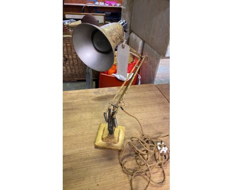  Sale Item:    HERBERT TERRY ANGLE POISED LAMP   Vat Status:   No Vat   Buyers Premium:  This lot is subject to a Buyers Prem