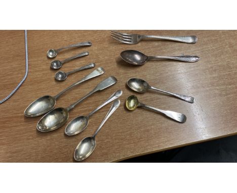  Sale Item:    SILVER SPOONS (AF)   Vat Status:   No Vat   Buyers Premium:  This lot is subject to a Buyers Premium of 15% + 