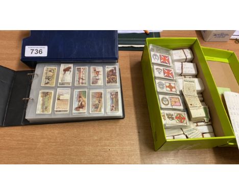  Sale Item:    BOX &amp; ALBUM CIGARETTE CARDS   Vat Status:   No Vat   Buyers Premium:  This lot is subject to a Buyers Prem