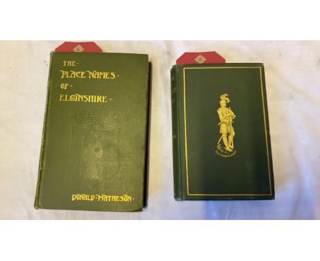  Sale Item:    2 BOOKS-PLACE NAMES OF ELGIN- SHIRE &amp;CHRONICLES KEITH (AF)  Vat Status:   No Vat   Buyers Premium:  This l