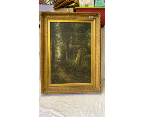  Sale Item:    OIL PAINTING PRESTON WOOD BRIGHTON  Vat Status:   No Vat   Buyers Premium:  This lot is subject to a Buyers Pr