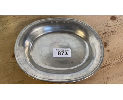  Sale Item:    NORWEGIAN PEWTER DISH   Vat Status:   No Vat   Buyers Premium:  This lot is subject to a Buyers Premium of 15%