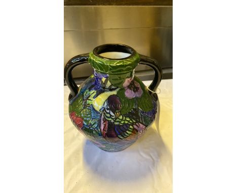  Sale Item:    TROGON WARE VASE   Vat Status:   No Vat   Buyers Premium:  This lot is subject to a Buyers Premium of 15% + Va