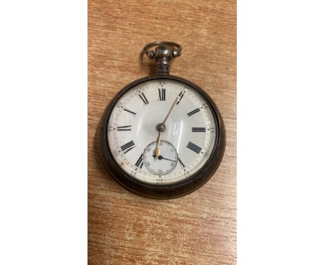  Sale Item:    SILVER POCKET WATCH (AF)   Vat Status:   No Vat   Buyers Premium:  This lot is subject to a Buyers Premium of 