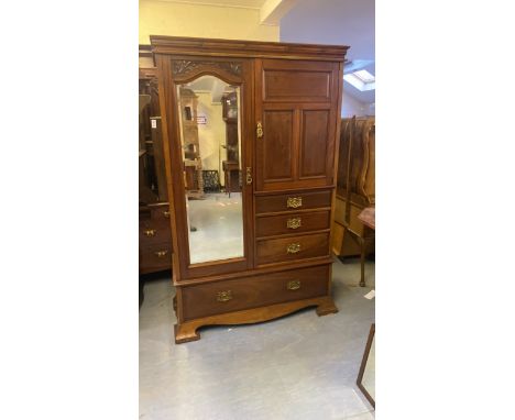  Sale Item:    EDWARDIAN WARDROBE   Vat Status:   No Vat   Buyers Premium:  This lot is subject to a Buyers Premium of 15% + 