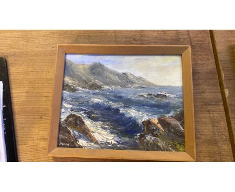  Sale Item:    SMALL OIL PAINTING ON BOARD   Vat Status:   No Vat   Buyers Premium:  This lot is subject to a Buyers Premium 