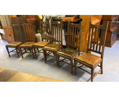  Sale Item:    6 OAK CHAIRS (AF)   Vat Status:   No Vat   Buyers Premium:  This lot is subject to a Buyers Premium of 15% + V