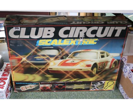 Boxed Scalextric Club Circuit 