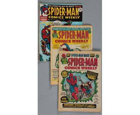 Spider-man comics weekly #1 (1973) reprinting Amazing Spider-man #9 (first app Electro) plus first app Thor in Journey into M