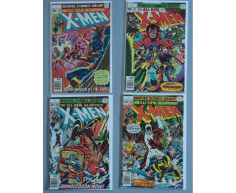 X-Men Nos. 106, 107, 108 & 109 Marvel Comics featuring first full appearance of Starjammers and first appearance of Weapon Al