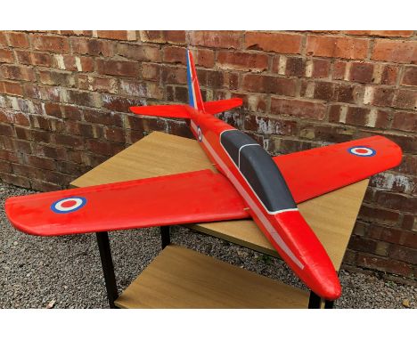 SCALE MODEL RED RAF PLANE