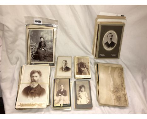 COLLECTION OF STUDIO PORTRAIT PHOTOGRAPHY FROM LATE 19TH/EARLY 20TH CENTURY