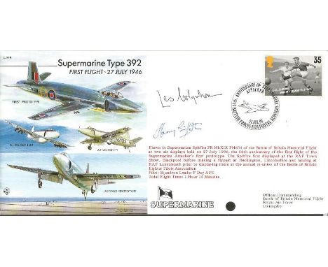 Leslie Colquhoun signed first flight cover. Good Condition. All signed items come with our certificate of authenticity. We co