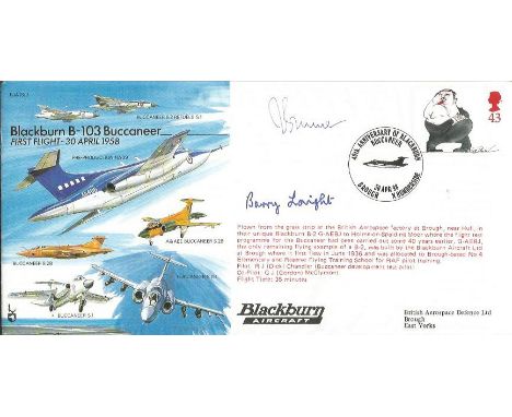 John Goodwin Burns signed first flight cover. Good Condition. All signed items come with our certificate of authenticity. We 