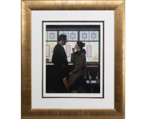 * JACK VETTRIANO (SCOTTISH b. 1951), DRIFTERS limited edition silkscreen print on paper, signed and numbered 21/295, from the