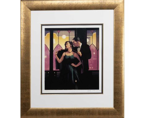 * JACK VETTRIANO (SCOTTISH b. 1951), WORDS OF WISDOM limited edition silkscreen print on paper, signed and numbered 21/295, f