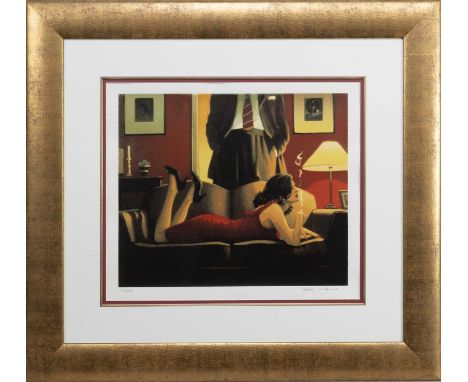 * JACK VETTRIANO (SCOTTISH b. 1951), THE PARLOUR OF TEMPTATION limited edition silkscreen print on paper, signed and numbered