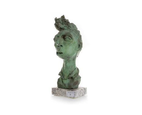 * JOHN BYRNE RSA (SCOTTISH 1940 - 2023), FEG limited edition bronze on marble base, signed and inscribed AP35cm high Note 1: 