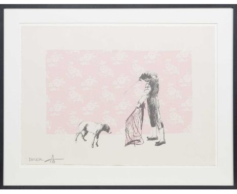 * CHARMING BAKER (BRITISH b. 1964), MATADOR (SATURDAY) limited edition lithograph on paper, signedmounted, framed and under g