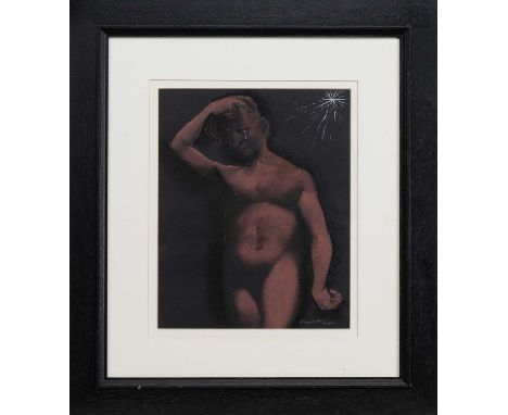 * FRANK MCFADDEN (SCOTTISH b. 1972), TWILIGHT SADNESS pastel on paper, signedmounted, framed and under glassimage size 30cm x