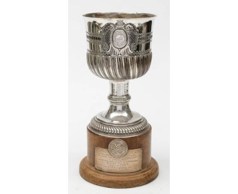 The Institute of British Carriage and Automobile Manufacturers. A silver trophy for First prize in the 'Private Coachwork Com