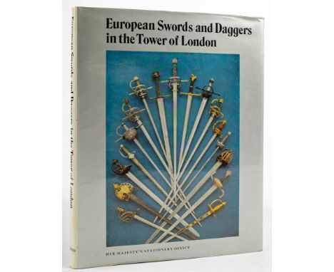 Dufty, A, R 'European Swords and daggers in The Tower Of London', HMSO 1974,: with dust wrapper and plain brown card slipcase