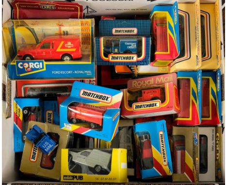 Corgi, LLedo and others . A boxed group of Royal Mail vehicles: including Corgi C28 Team Datapost set. (two boxes) 