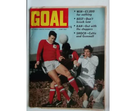 This is the first edition of the Goal Magazine. This issue was only sent out to retail shops so that they were aware of the n