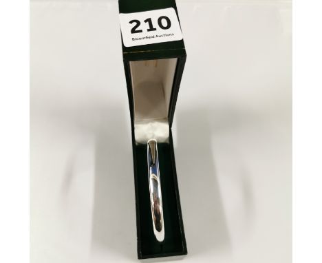 GRAHAM HARRON SILVER BANGLE