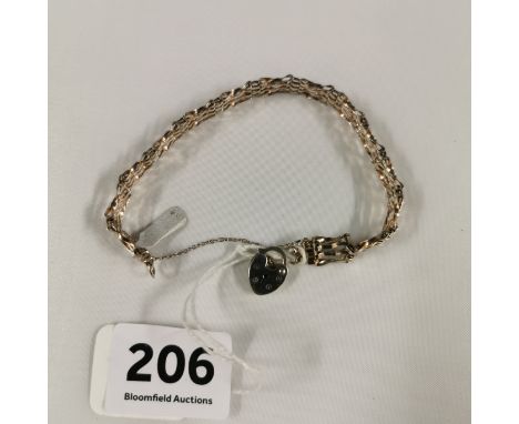 SILVER GATE BRACELET