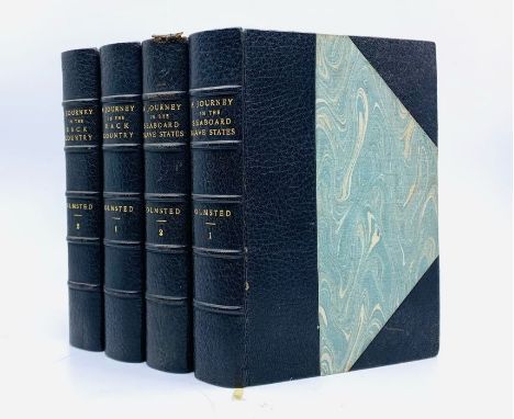 Olmsted, Frederick Law. A Journey in the Seaboard Slave States, in two volumes, New York & London: Putnam's, Knickerbocker Pr