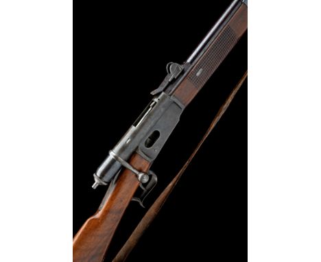 A 10.4mm (RIMFIRE) SWISS VETTERLI MODEL '1878' BOLT-ACTION SERVICE RIFLE serial no. 67738, with 33in. reblued barrel, block a