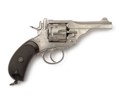 AN INTERESTING NICKEL-PLATED .455 WEBLEY 'MKIV' REVOLVER RETAILED BY HOOTON & JONES AND MARKED 'O.S.N. Co. No.79', serial no.