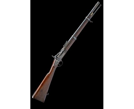 A .577 SNIDER MK II** BREECH-LOADING CARBINE SIGNED JOSEPH BOURNE & SONS, serial no. 46469, circa 1880, with 20in. barrel rif