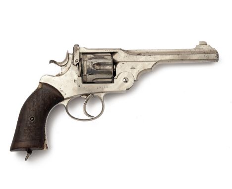 AN ARMY & NAVY RETAILED .455 WEBLEY WG ARMY REVOLVER, serial no. 9022, circa 1898, with nickel-plated 6in. barrel signed 'ARM