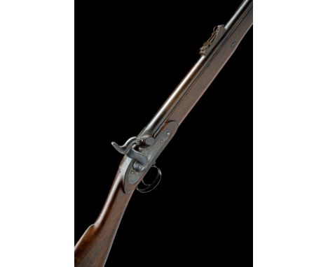 AN INTERESTING AND UNUSUAL .577 OFFICER'S OR VOLUNTEER'S SHORT RIFLE BY R. T. PRITCHETT, serial no 62, circa 1858, with 32in.