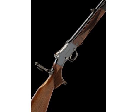 W.W. GREENER A .22LR MARTINI-ACTION TAKE-DOWN ROOK AND RABBIT RIFLE, serial no. 19592, circa 1900, 26in. nitro barrel engrave