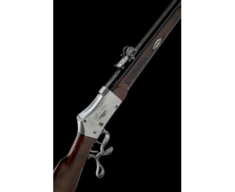 A 7.5x53.5mm (SWISS) SINGLE-SHOT MARTINI-ACTION TARGET RIFLE SIGNED F. GRUNDER, THUN, serial no. 21, circa 1890, with taperin