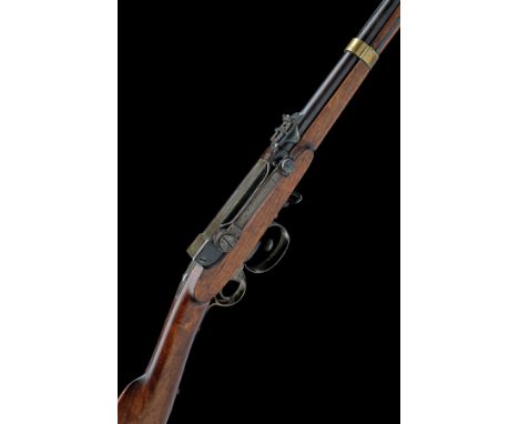 A RARE 11.77mm(RIMFIRE) NORWEGIAN MODEL 1860/67 LUND PATTERN BREECH-LOADING SERVICE RIFLE, serial no. 3724, circa 1863, 36in.