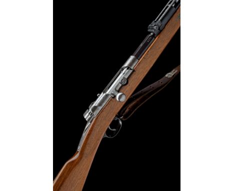 A GOOD .43 (11.15 X 60mm) MAUSER MODEL 1871/84 BOLT-ACTION RIFLE, MADE AT SPANDAU, serial no. 9673, made at Spandau in 1887, 