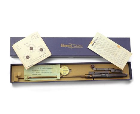 A RARE BOXED HAMMERLI 4.4mm (BB) SIDE-LEVER AIR-POWERED TRAINING UNIT FOR A K31 RIFLE, serial no. 2376, circa 1950, with 14 1