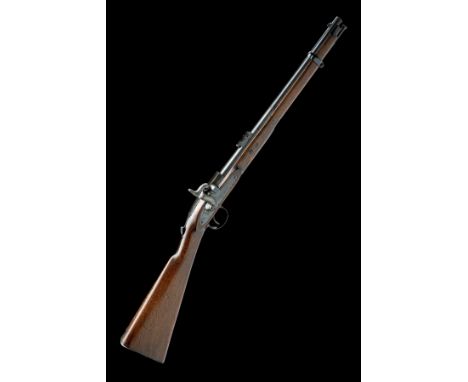 A .451 WESTLEY RICHARDS MONKEY TAIL CAPPING BREECH-LOADING CARBINE TO THE ROYAL GLOUCESTER HUSSARS, serial no. 196, circa 186