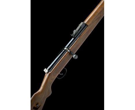 A 4.4mm BOLT-ACTION SPRING AIR-RIFLE, UNSIGNED, MODEL 'MARS 115 MILITARY TRAINER', no visible serial number, circa 1938, with