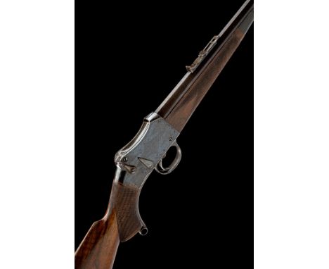 A .450 (NO.2 MUSKET) MARTINI-ACTION SPORTING RIFLE SIGNED Wm. CASHMORE, serial no. 505, circa 1900, with ovoid 29in. barrel s