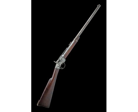 A .50 SMITHS PATENT CAPPING BREECH-LOADING CARBINE OF THE AMERICAN CIVIL WAR, serial no.12140, circa 1863, with 21 1/2in. oct